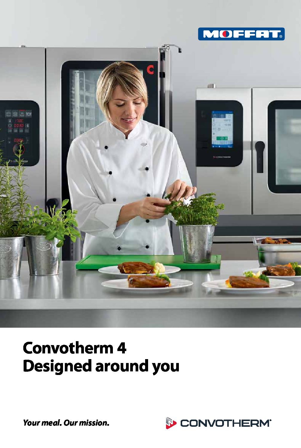 cover page of the Convotherm Combi Oven Steamer C4ESD10.10C – 11 Tray Brochure