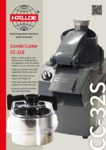 cover page of the Hallde CC-32 Combination Cutter Brochure