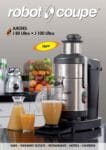 cover page of the Robot Coupe J100 Ultra – Automatic Juicer specification sheet pdf