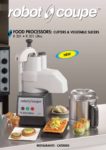 cover page of the Robot Coupe R 301 Ultra Food Processor Brochure