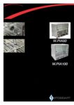 cover page of the Woodson WPIA50 Pie Warmer/ Display – 50 Pie Capacity specification sheet pdf