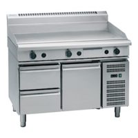 Waldorf GP8120G-RB Gas Griddle - Refrigerated Base