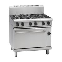 Waldorf RN8619GEC Gas Range Electric Convection Oven