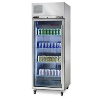 Williams HDS1GDSS Diamond Star Upright Chiller - STAINLESS STEEL GLASS DOOR
