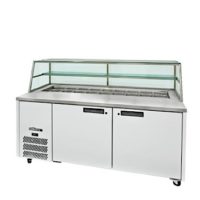 Williams HJ2SCBASS Jade Sandwich Prep Counter with Canopy
