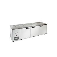 Williams HJ3SCBASS Jade Sandwich Prep Counter with Canopy