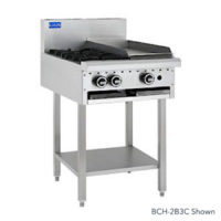 Luus BCH-2B3C 2 Burners 300 bbq & shelf