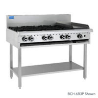 Luus BCH-6B3C 6 Burners 300 bbq & shelf