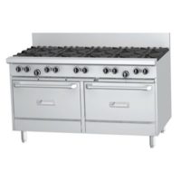 Garland GF60-6G24RR-NG 6 Burner Combination Range with 2 Standard Ovens