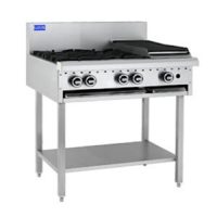 Luus BCH-4B3C 4 Burners 300 bbq & shelf