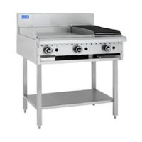 Luus BCH-6P3C 600 Grill 300 bbq & shelf