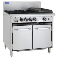 Luus CRO-4B3P 4 Burners 300 grill & oven
