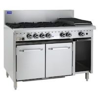 Luus CRO-6B3P 6 Burners 300 grill & oven