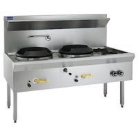 Luus WL-2C2B 2 Chimney, 2 Open Burners