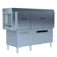 Washtech CDe180 - Premium (Three Stage) Conveyor Dishwasher with Heat Condensing Unit - 500mm Rack