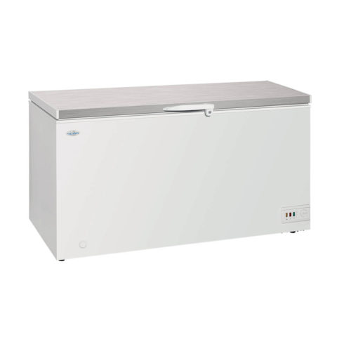 Exquisite ESS650H Stainless Steel Top Chest Freezer