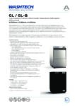 cover page of the Washtech GL – Premium Fully Insulated Undercounter Glasswasher / Dishwasher specification sheet pdf