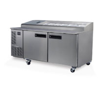 Skope PG500 Pizza Pegasus 2 Door Pizza Prep Chiller