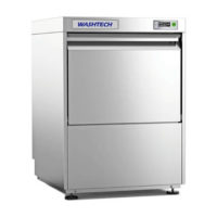 Washtech UL - Premium Fully Insulated Undercounter Glasswasher / Dishwasher - 500mm Rack
