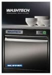 cover page of the Washtech M2 Professional Passthrough Dishwasher Brochure
