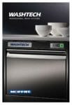 cover page of the Washtech AL High Performance Pass Through Dishwasher Brochure