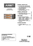 cover page of the iDeck Oven by Moretti Forni Electric Double Deck (with electronic controls) – iDD 72.72 specification sheet pdf