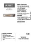cover page of the iDeck Oven by Moretti Forni Electric Single Deck – PM 65.105 specification sheet pdf
