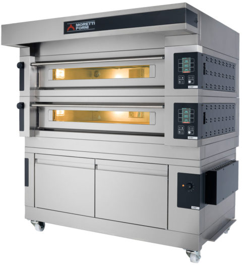 Euroquip Pizza Deck Oven - Serie S Electric by Moretti Forni Double Deck - S120E/2