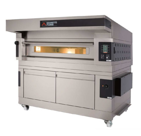 Euroquip Pizza Deck Oven - Serie S Electric by Moretti Forni Single Deck with Prover - Comp S100E/1 PROVER
