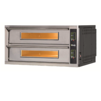 Euroquip iDeck Oven by Moretti Forni - Electric Double Deck with Electronic Controls - iDD 72.72