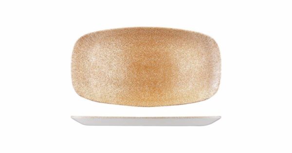 298 - 153mm Studio Prints Raku Oblong Chef's Plate - Hiller