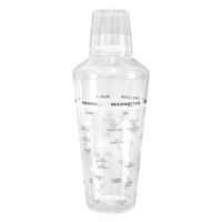 Chef Inox Acrylic Cocktain Shaker (3Pce) ? 650ml