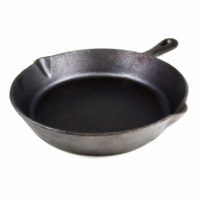 Cast Iron Round Frypan with Spout