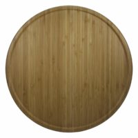 Chef Inox Bamboo Serving Board Round 300Mm