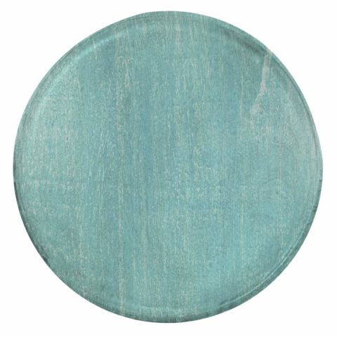 Chef Inox Mangowood Serving Board Round 300X15Mm Aqua