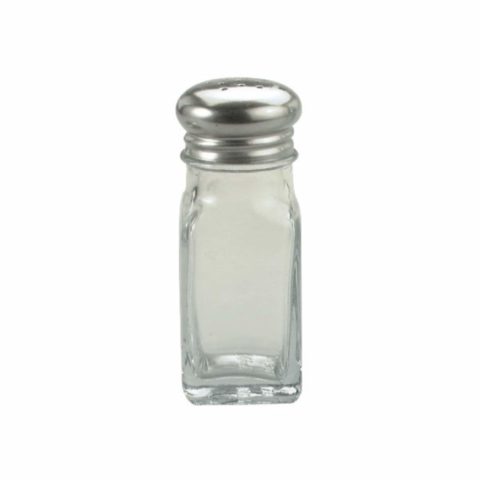 Chef Inox Glass Salt & Pepper Shaker (S/S Top) ? 60Ml