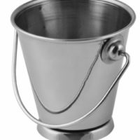 Chef Inox Mini Serving Pail Footed 70X70Mm