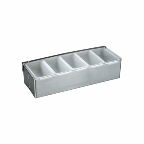 Chef Inox 4-Compartment Condiment Dispenser
