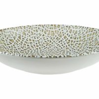 Bonna Lapya Wood Round Bowl Flared