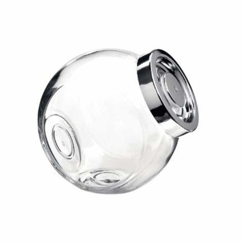 Bormioli Rocco Pandora Jar With Chrome Lid