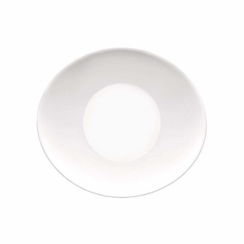 Bormioli Rocco Prometeo-Oval Platter 220X190Mm Coupe White
