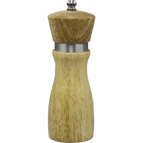 Chef Inox Mill-Salt/Pepper-Birch Wood Ceramic Gear 155Mm ?Mondo