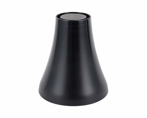 Zicco Echo Melamine Pedistal Stand/Bowl Black ? 164x180mm