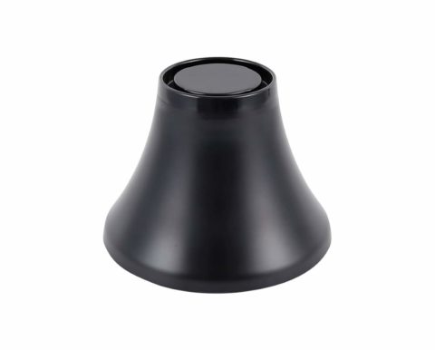 Zicco Echo Melamine Pedistal Stand/Bowl Black ? 164x120mm