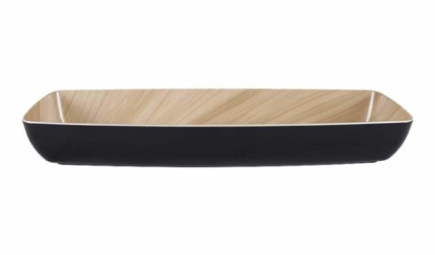 Zicco Echo Long Bowl ? Black/Birch ? 530x162x75mm