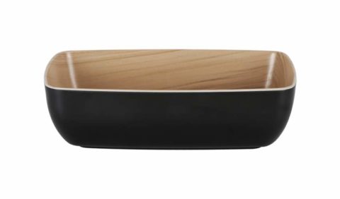 Zicco Echo Long Bowl ? Black/Birch ? 265x162x75mm