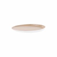 Zicco Echo Melamine Round Platter White/Birch ? 227x26mm