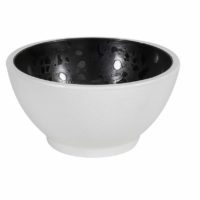 Zicco Dusk Round Bowl ? Black/White ? 140x70mm