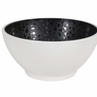 Zicco Dusk Round Bowl ? Black/White ? 210x100mm