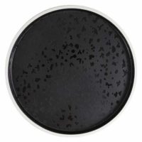 Zicco Dusk Round Tray ? Black/White ? 285x18mm
